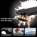 Professional Massage Table, Portable Massage Bed with Carrying Case, Hight Adjustable Spa Bed, Folding Facial Cradle Salon Bed