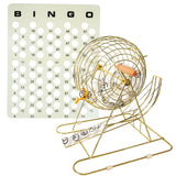 GSE™ Professional X-Large Bingo Game Set with Bingo Cage and 1.5" Bingo Balls, Plastic Board for Large Group Games, Bingo Hall