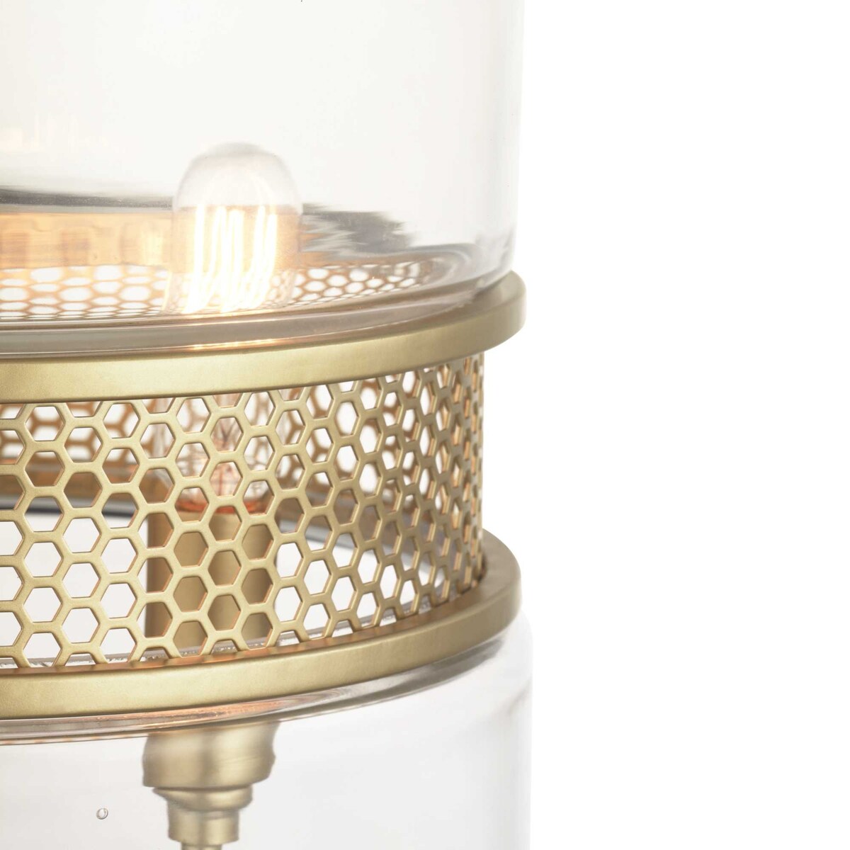 Progress Lighting Cayce 3 Light 9" Wide Taper Candle Mini Pendant