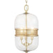 Progress Lighting Cayce 3 Light 9" Wide Taper Candle Mini Pendant