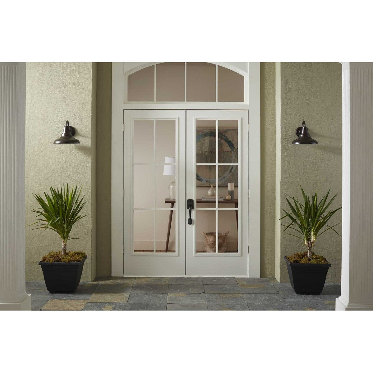 Progress Lighting District 11" Tall Single Light Outdoor Wall Sconce