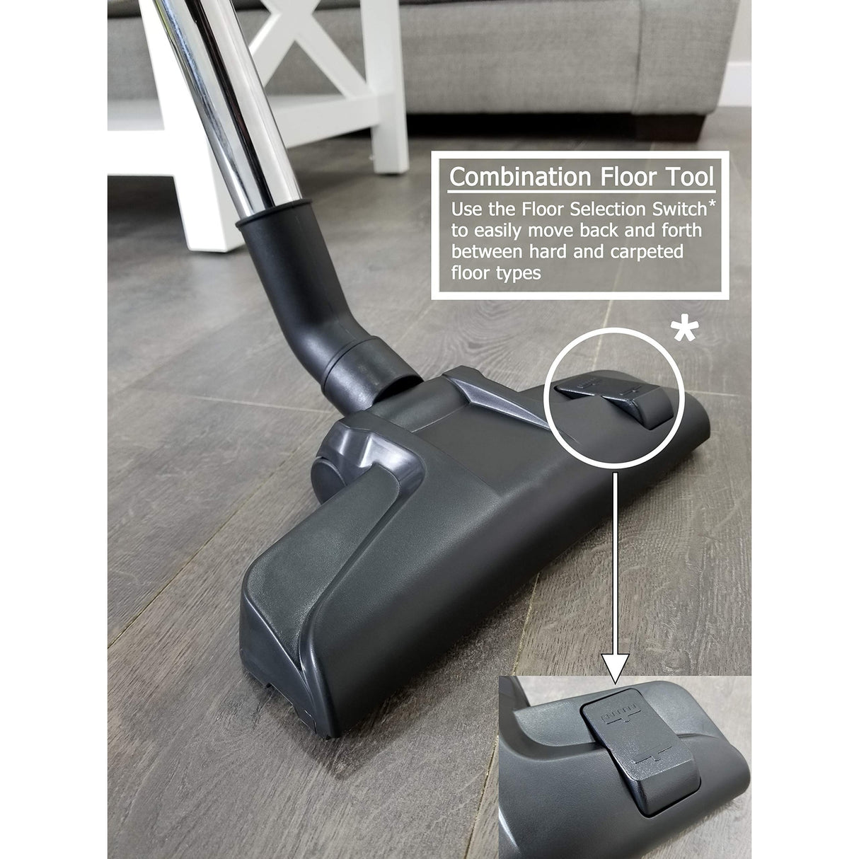 Prolux Tritan Pet Canister w/ Turbo Nozzle HEPA Sealed Vacuum Cleaner