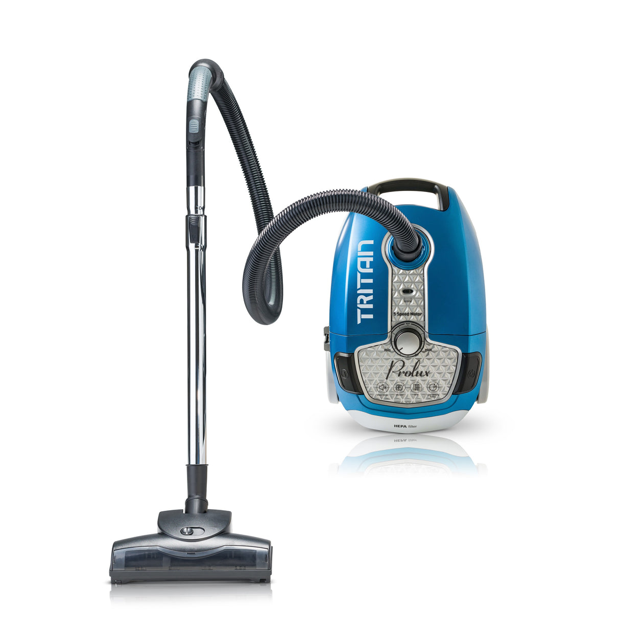 Prolux Tritan Pet Canister w/ Turbo Nozzle HEPA Sealed Vacuum Cleaner