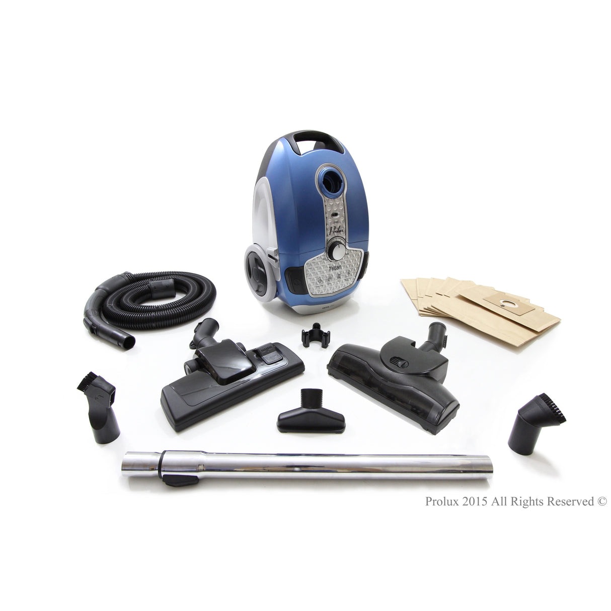 Prolux Tritan Pet Canister w/ Turbo Nozzle HEPA Sealed Vacuum Cleaner