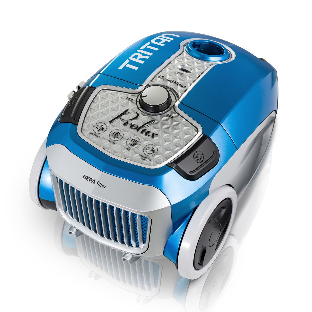 Prolux Tritan Pet Canister w/ Turbo Nozzle HEPA Sealed Vacuum Cleaner