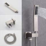 Proox 12" Pressure Balancing Shower Rain Valve with Tub Faucet Spout Set Handheld