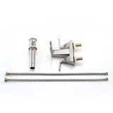 PROOX 4 in Centerset Bathroom Waterfall Faucet with Drain Assembly