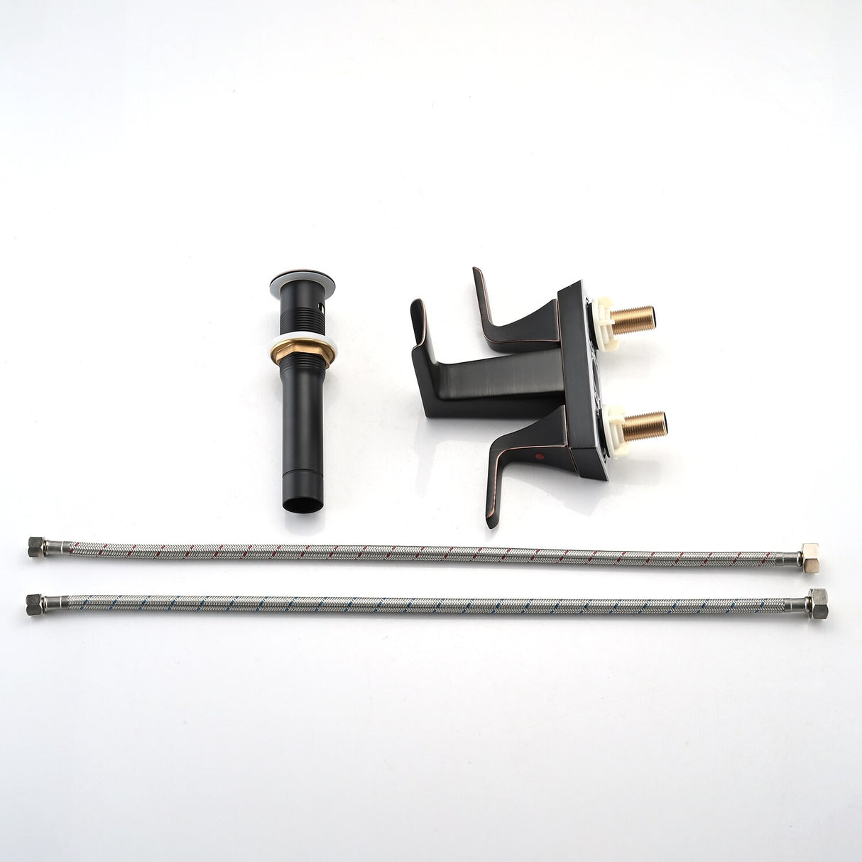 PROOX 4 in Centerset Bathroom Waterfall Faucet with Drain Assembly