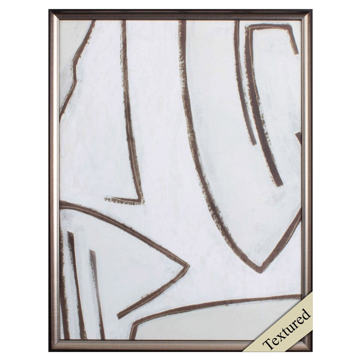 Propac Images Line Work II Textured Wall Art - Brown