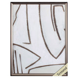 Propac Images Line Work II Textured Wall Art - Brown