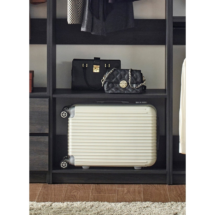 Prosper Gray Freestanding Walk in Wood Closet System