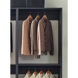 Prosper Gray Freestanding Walk in Wood Closet System