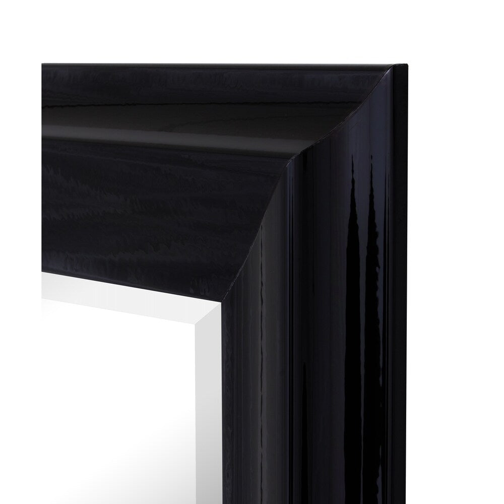 Hitchcock Butterfield Provost Large Black Modern Mirror