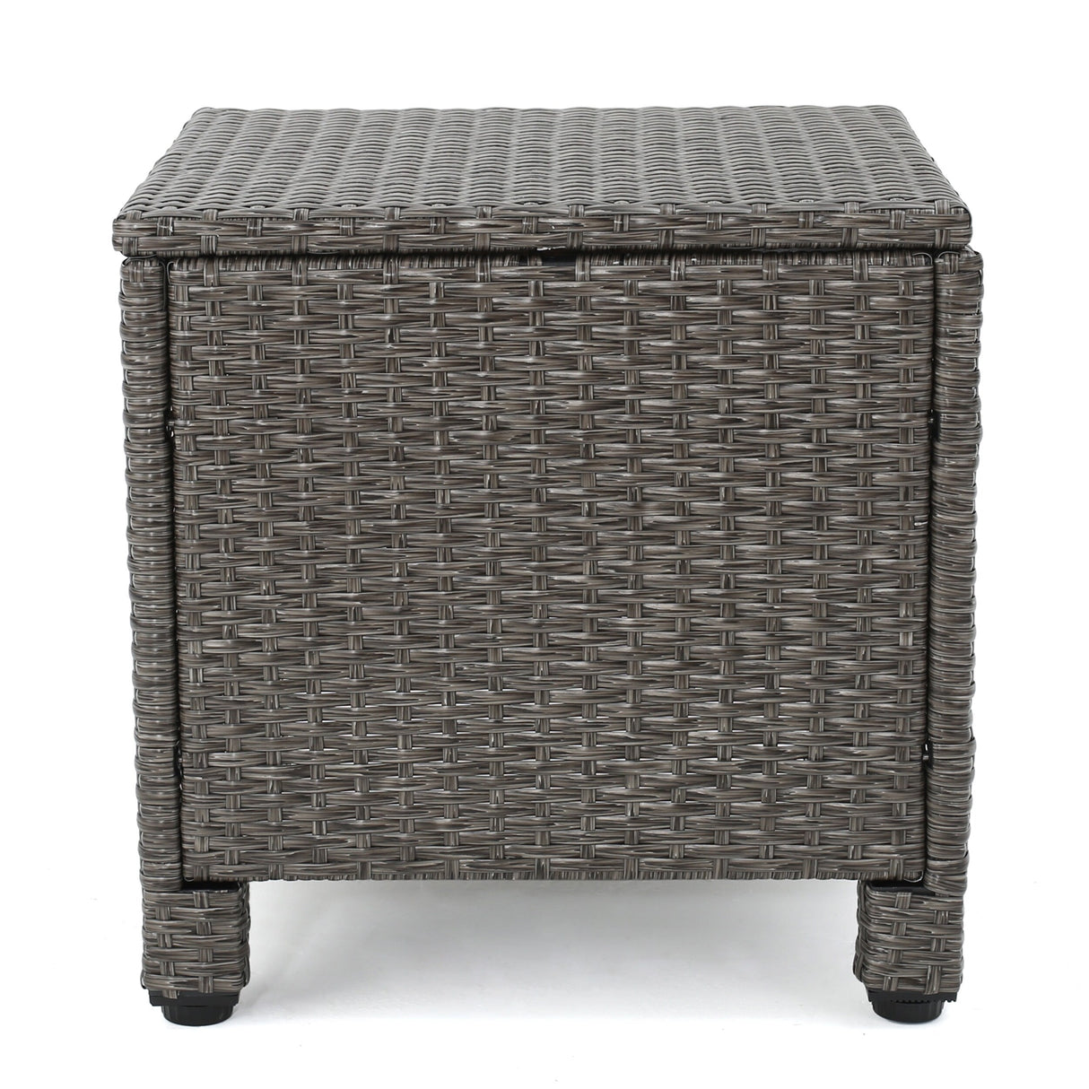 Puerta 5-piece Outdoor Wicker Chat Set with Water Resistant Cushions by Christopher Knight Home
