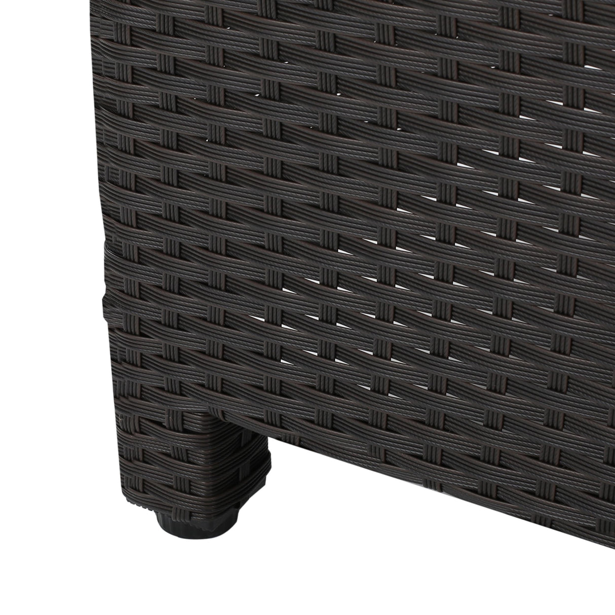 Puerta 5-piece Outdoor Wicker Chat Set with Water Resistant Cushions by Christopher Knight Home