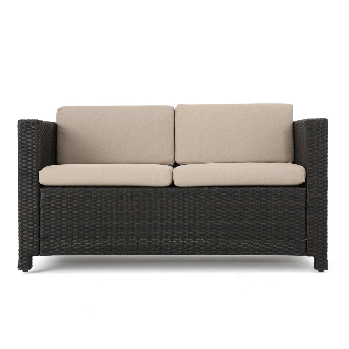 Puerta Outdoor 10-piece Wicker Patio Set with Cushions by Christopher Knight Home