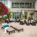 Puerta Outdoor 10-piece Wicker Patio Set with Cushions by Christopher Knight Home