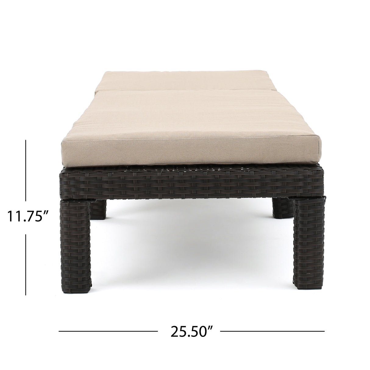 Puerta Outdoor 10-piece Wicker Patio Set with Cushions by Christopher Knight Home