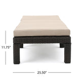 Puerta Outdoor 10-piece Wicker Patio Set with Cushions by Christopher Knight Home