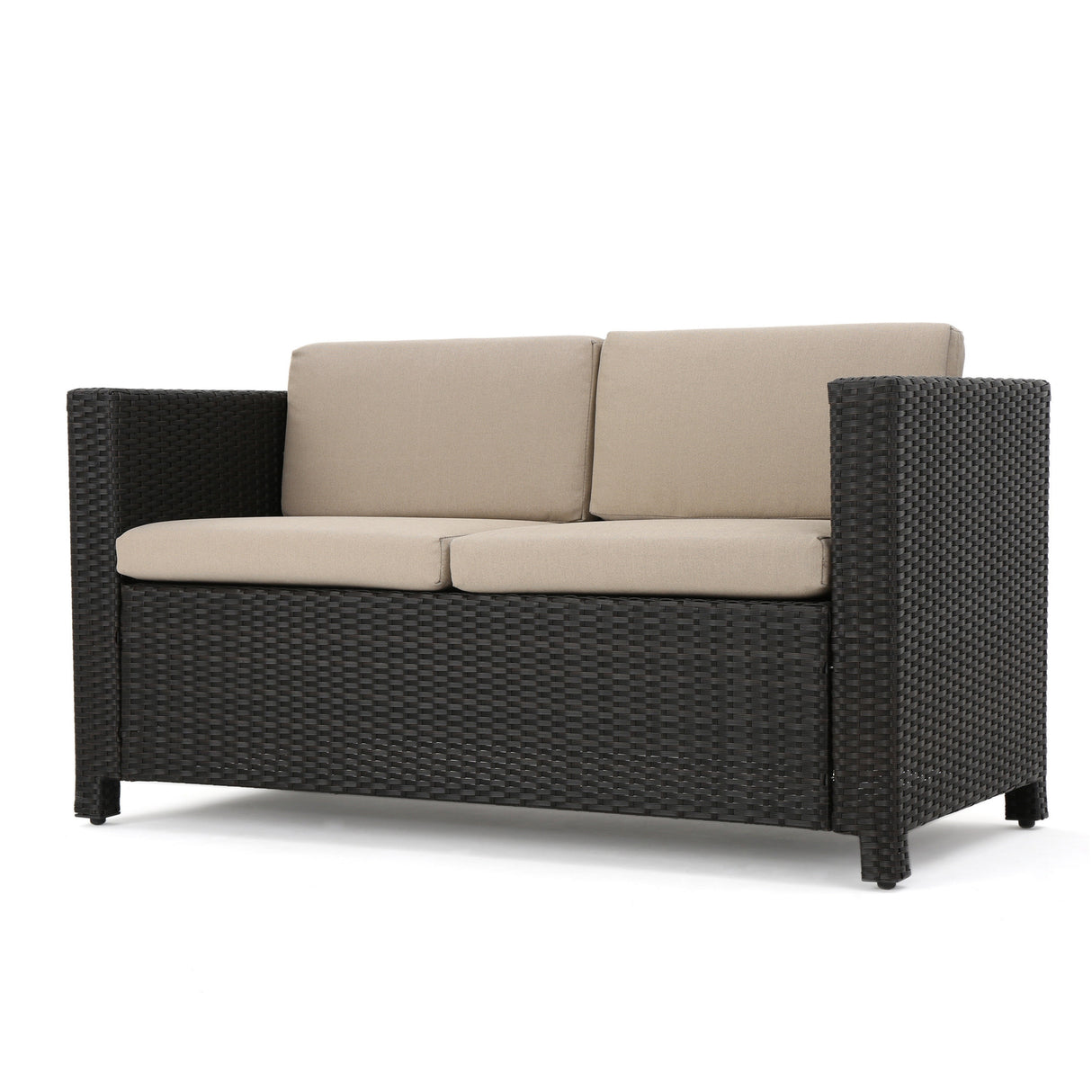 Puerta Outdoor 10-piece Wicker Patio Set with Cushions by Christopher Knight Home