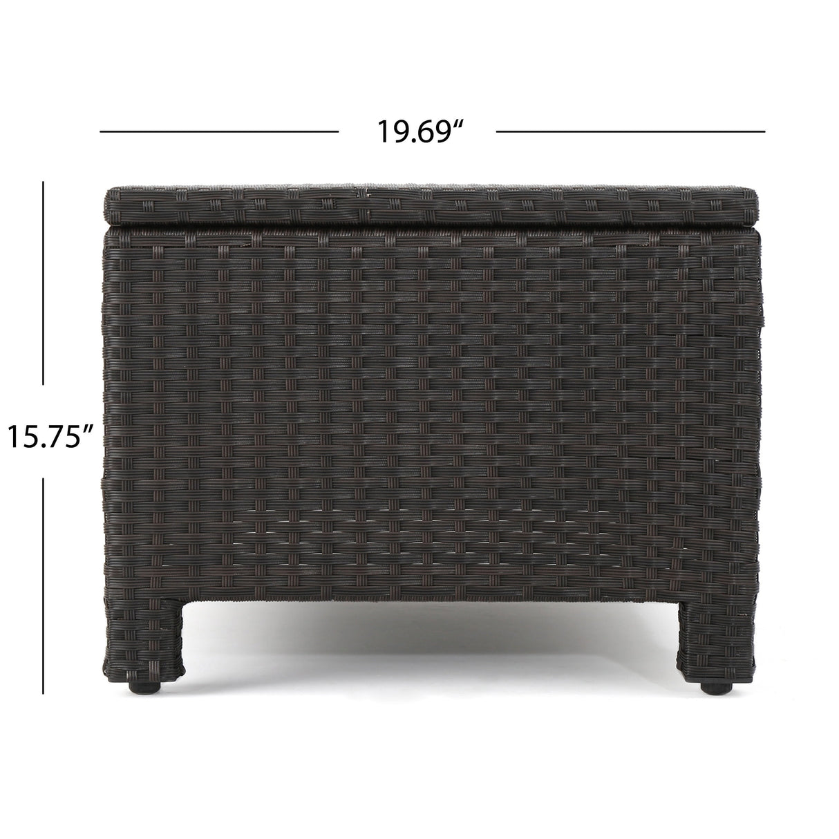 Puerta Outdoor 10-piece Wicker Sofa Set Collection with Cushions by Christopher Knight Home