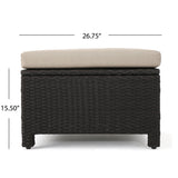 Puerta Outdoor 10-piece Wicker Sofa Set Collection with Cushions by Christopher Knight Home