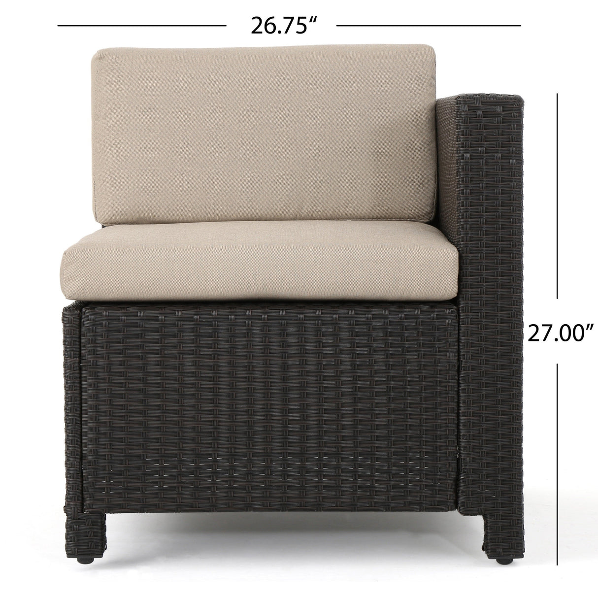 Puerta Outdoor 10-piece Wicker Sofa Set Collection with Cushions by Christopher Knight Home
