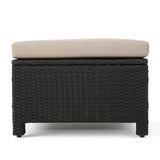 Puerta Outdoor 10-piece Wicker Sofa Set Collection with Cushions by Christopher Knight Home