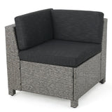 Puerta Outdoor 13-piece Cushioned Wicker Patio Set by Christopher Knight Home