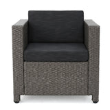 Puerta Outdoor 13-piece Cushioned Wicker Patio Set by Christopher Knight Home