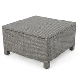 Puerta Outdoor 13-piece Cushioned Wicker Patio Set by Christopher Knight Home