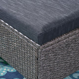 Puerta Outdoor L-shaped Sofa Set with Cushions by Christopher Knight Home