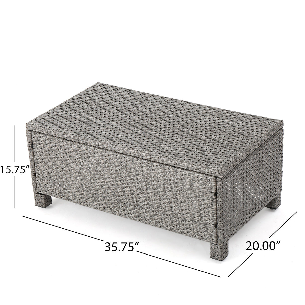 Puerta Outdoor 4-piece Patio Chat Set by Christopher Knight Home