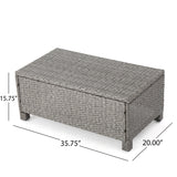 Puerta Outdoor 4-piece Patio Chat Set by Christopher Knight Home