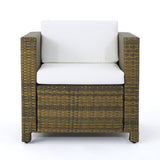 Puerta Outdoor 4-piece Patio Chat Set by Christopher Knight Home