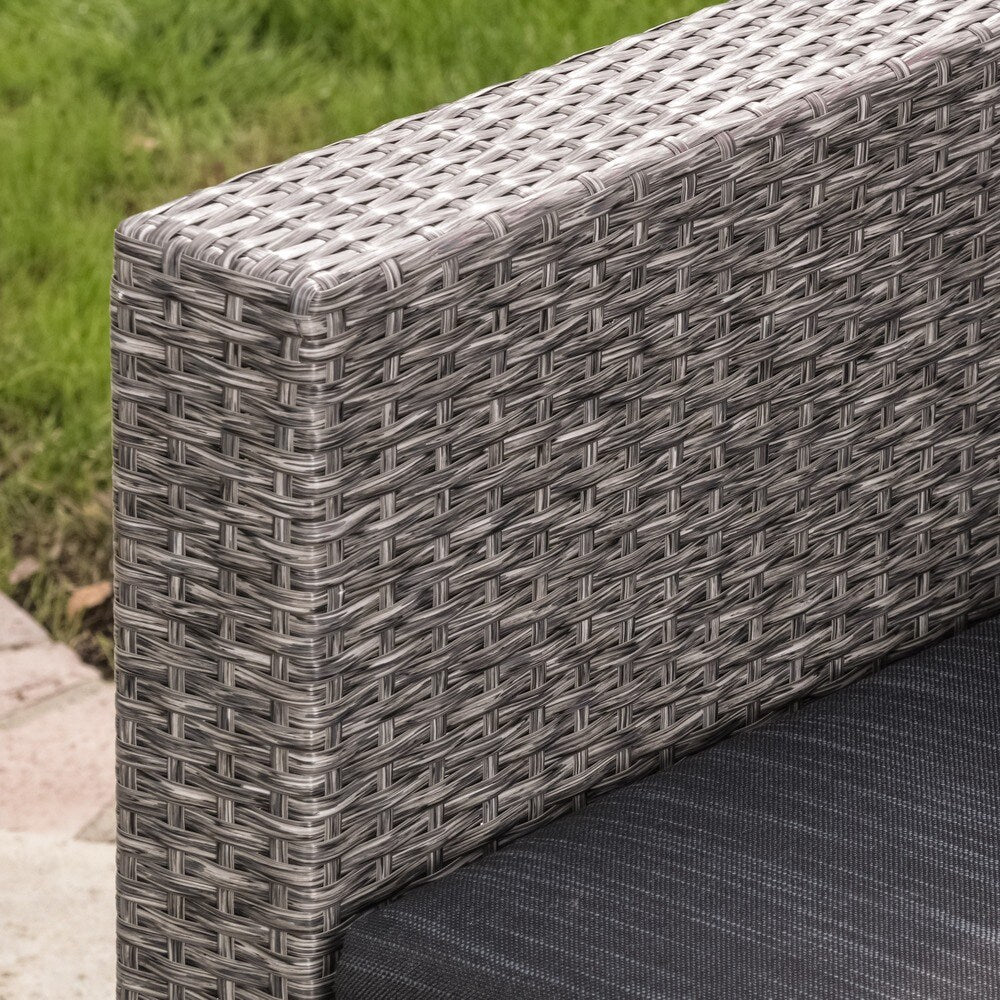 Puerta Outdoor 4-piece Patio Chat Set by Christopher Knight Home