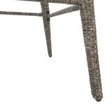 Puerta Outdoor 5-piece Wicker Dining Bar Set with Cushions by Christopher Knight Home
