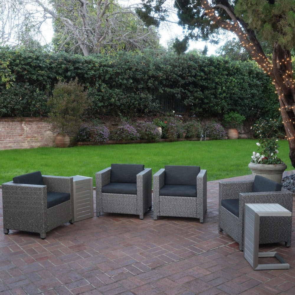 Puerta Outdoor 6-piece Seating Set with Cushions by Christopher Knight Home