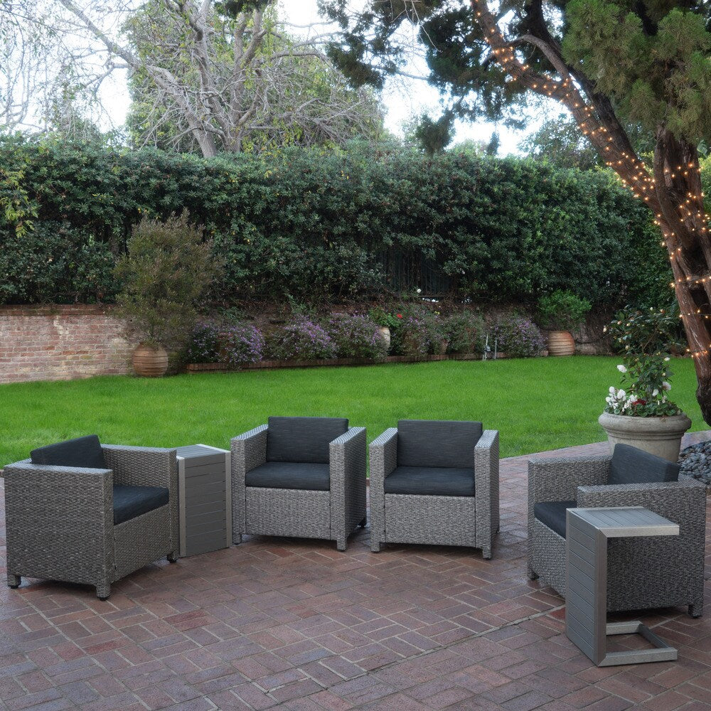 Puerta Outdoor 6-piece Seating Set with Cushions by Christopher Knight Home
