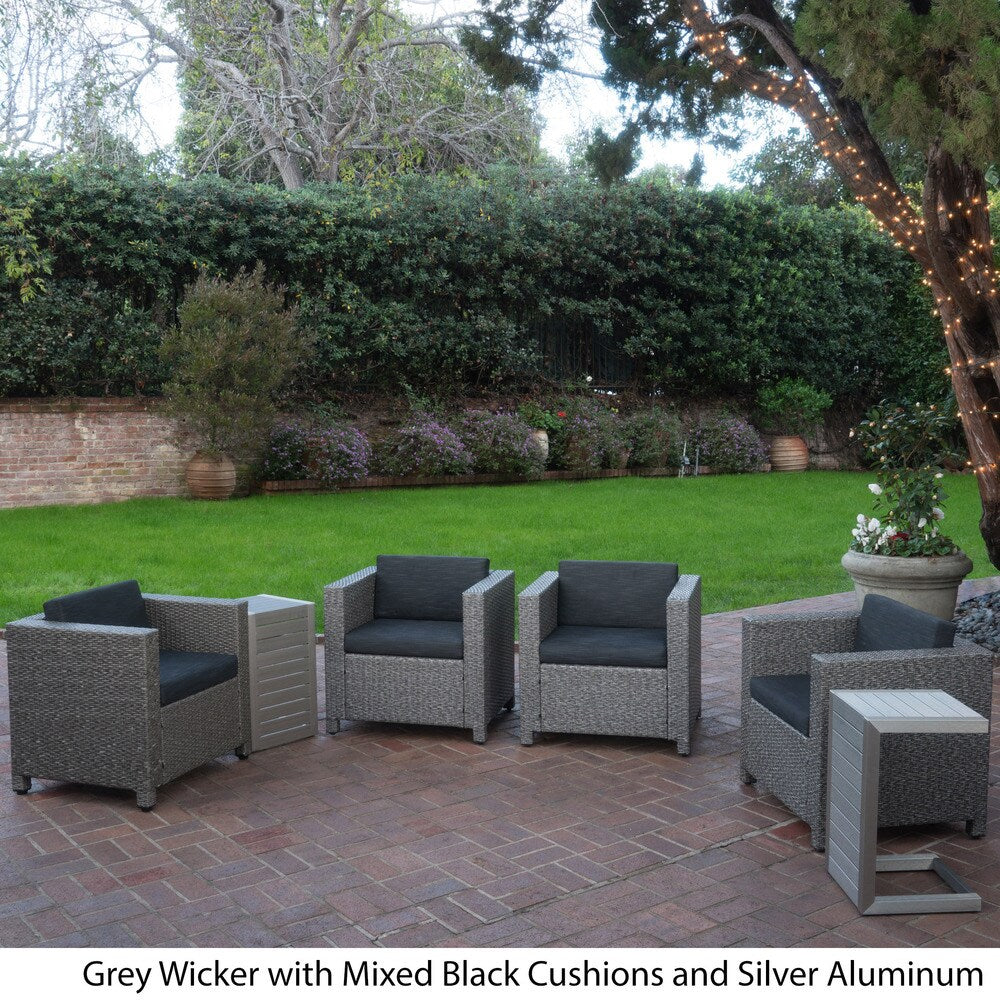 Puerta Outdoor 6-piece Seating Set with Cushions by Christopher Knight Home