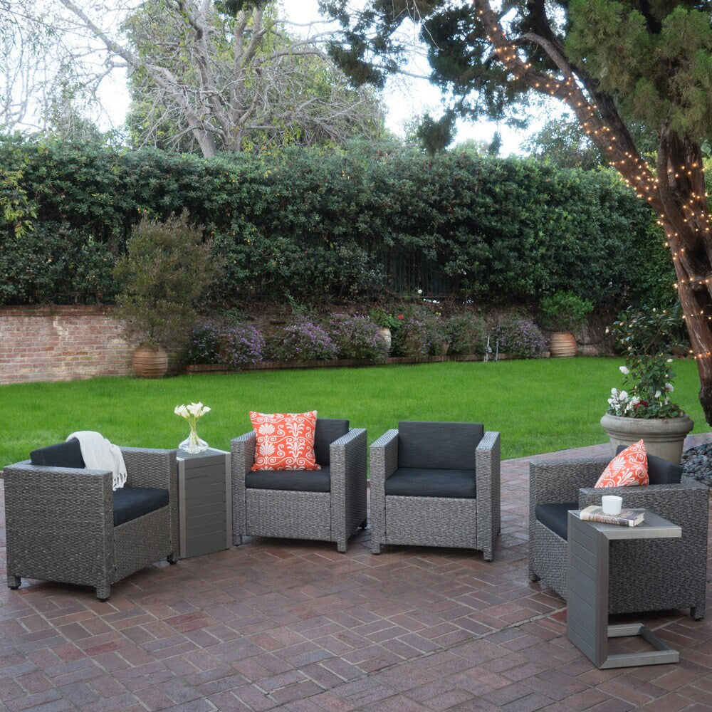 Puerta Outdoor 6-piece Seating Set with Cushions by Christopher Knight Home