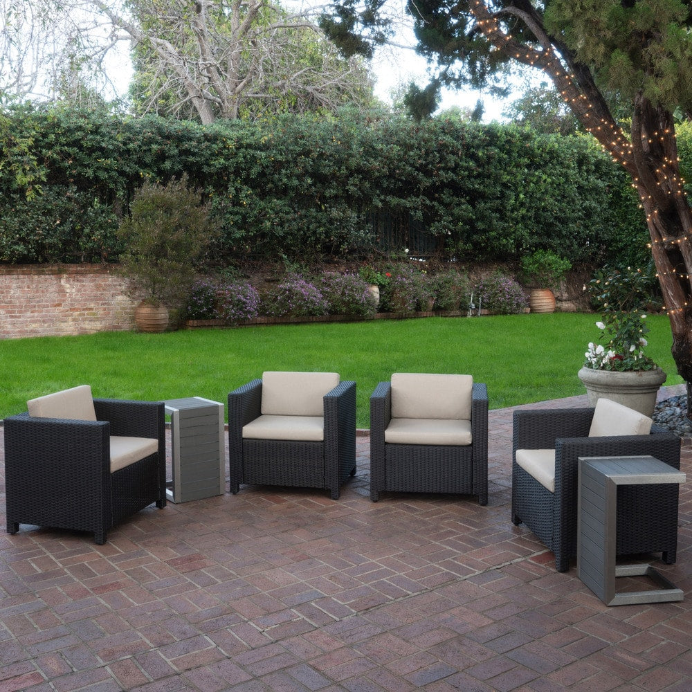 Puerta Outdoor 6-piece Seating Set with Cushions by Christopher Knight Home