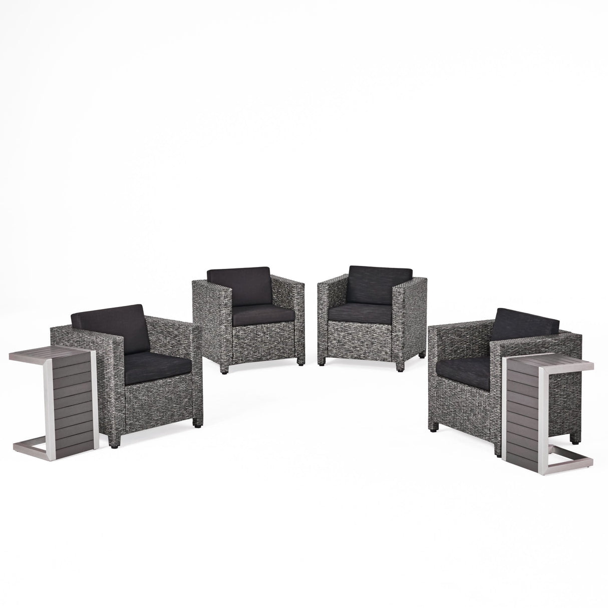 Puerta Outdoor 6-piece Seating Set with Cushions by Christopher Knight Home