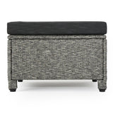 Puerta Outdoor 7-piece Wicker Daybed Set with Cushions by Christopher Knight Home