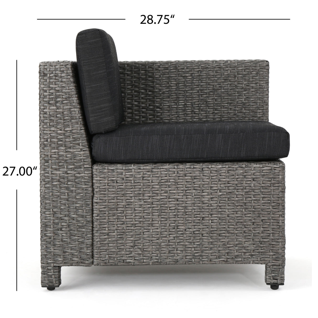 Puerta Outdoor 7-piece Wicker Daybed Set with Cushions by Christopher Knight Home