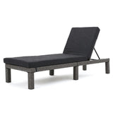 Puerta Outdoor Adjustable PE Wicker Chaise Lounge with Cushion by Christopher Knight Home (Set of 2)