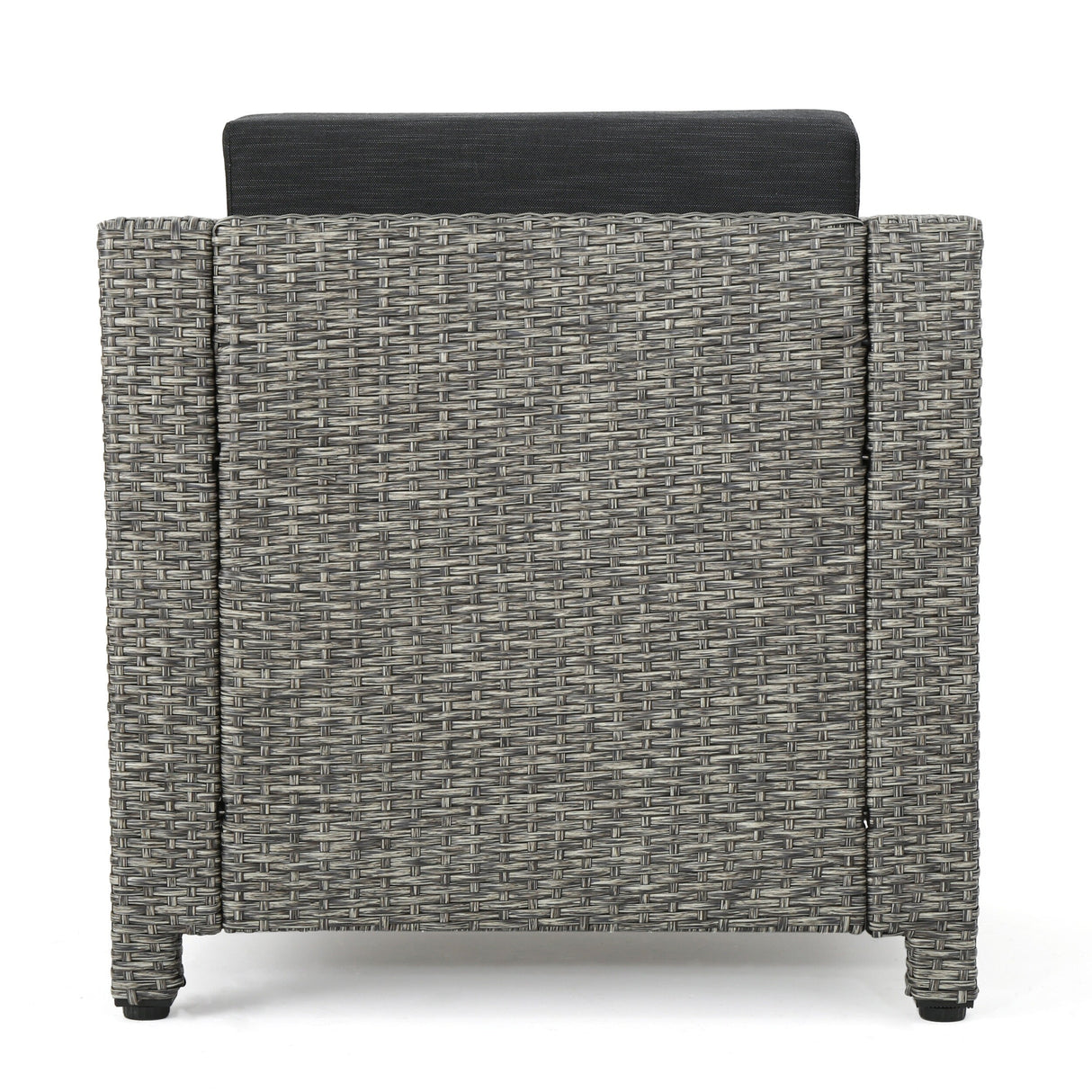 Puerta Outdoor Club Chairs with Water Resistant Cushions (Set of 4) by Christopher Knight Home