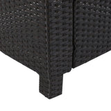 Puerta Outdoor Club Chairs with Water Resistant Cushions (Set of 4) by Christopher Knight Home