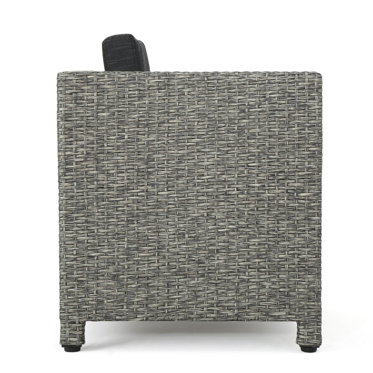 Puerta Outdoor Club Chairs with Water Resistant Cushions (Set of 4) by Christopher Knight Home