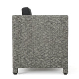 Puerta Outdoor Club Chairs with Water Resistant Cushions (Set of 4) by Christopher Knight Home